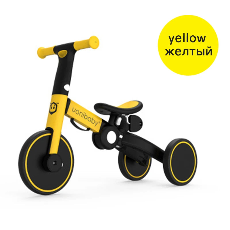 Triciclo infantil, dobrável, para bebês 1-6 anos