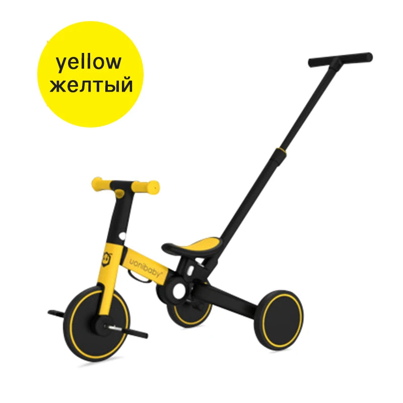Triciclo infantil, dobrável, para bebês 1-6 anos