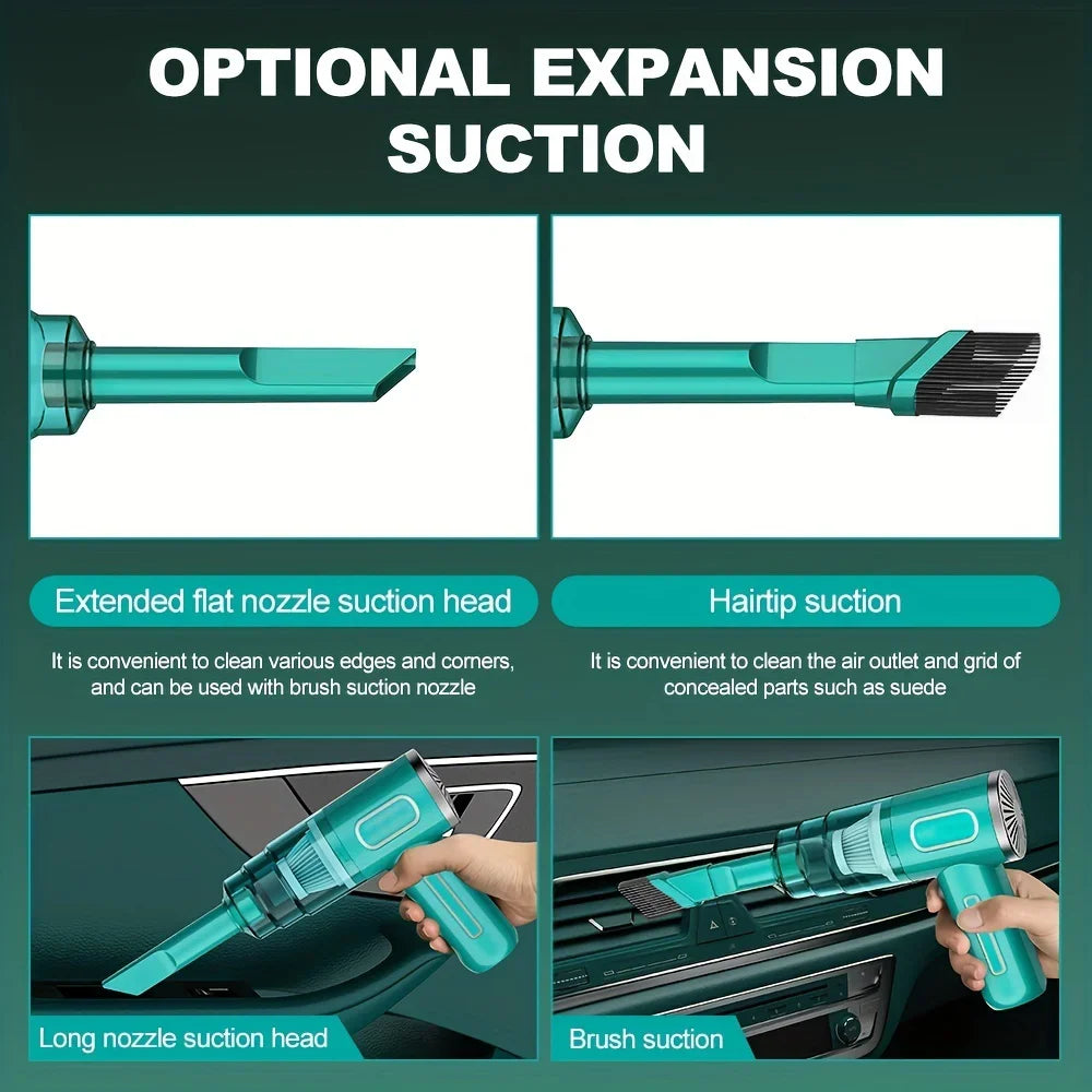 Aspirador de carro portátil sem fio