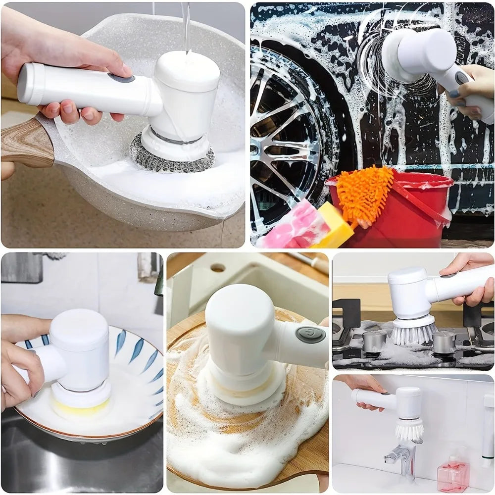 Escova de limpeza doméstica. Economize seu tempo!