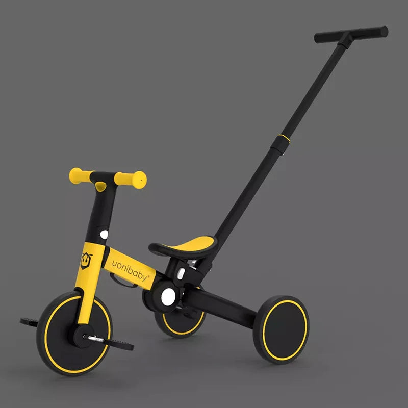 Triciclo infantil, dobrável, para bebês 1-6 anos