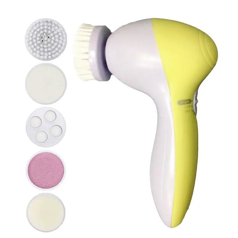 Escova elétrica de limpeza facial. Retira maquiagem, cuidados com a pele