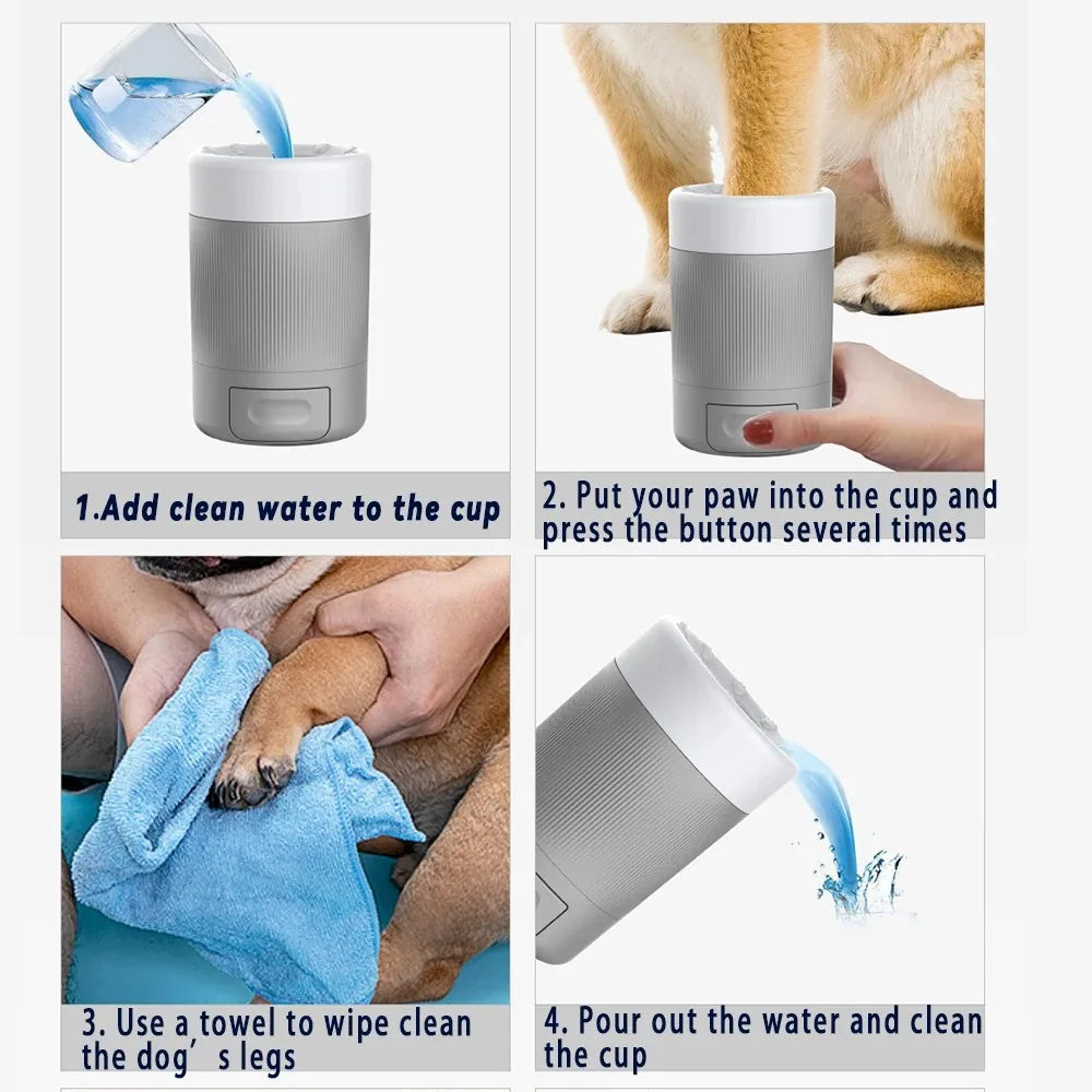 Limpa patinhas, para pets de todos os tamanhos!