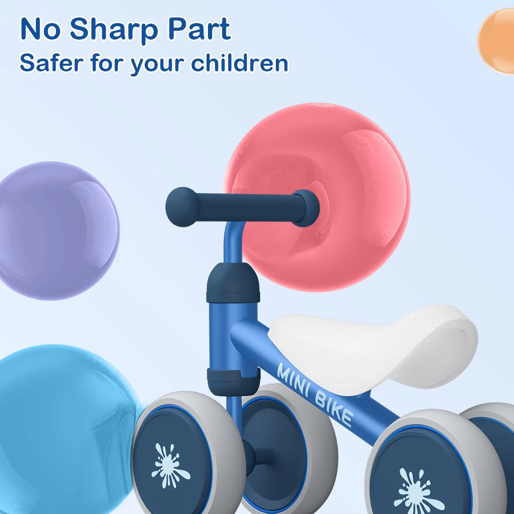 Bicicletas de equilíbrio para bebês 1-2 anos