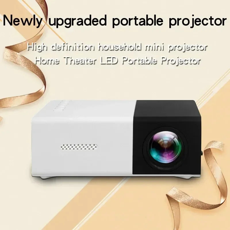 Mini projetor portátil HD 1080P