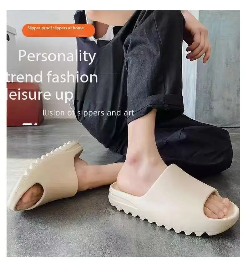 Chinelo anti-derrapante de côco, super confortável