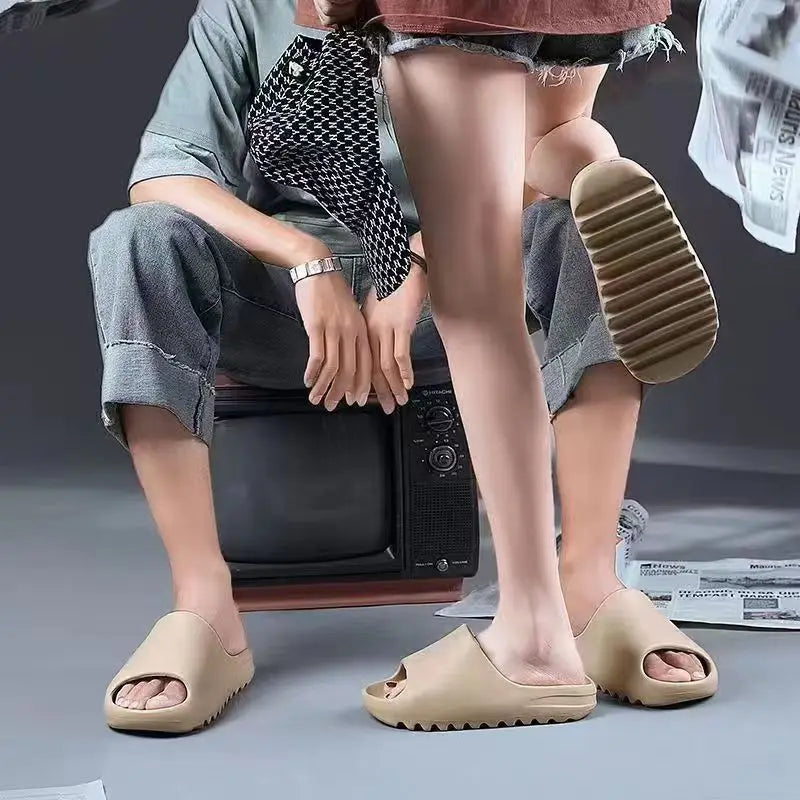 Chinelo anti-derrapante de côco, super confortável