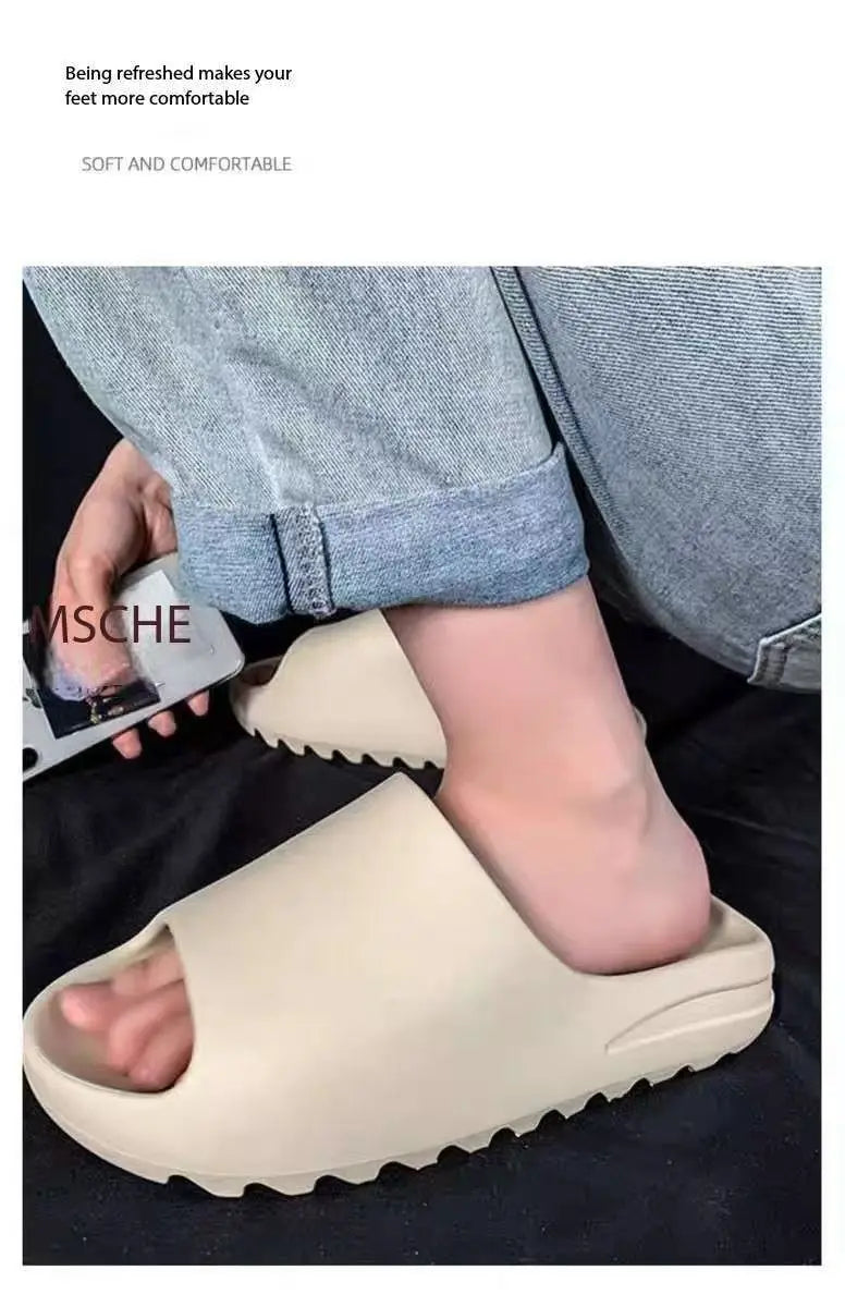 Chinelo anti-derrapante de côco, super confortável