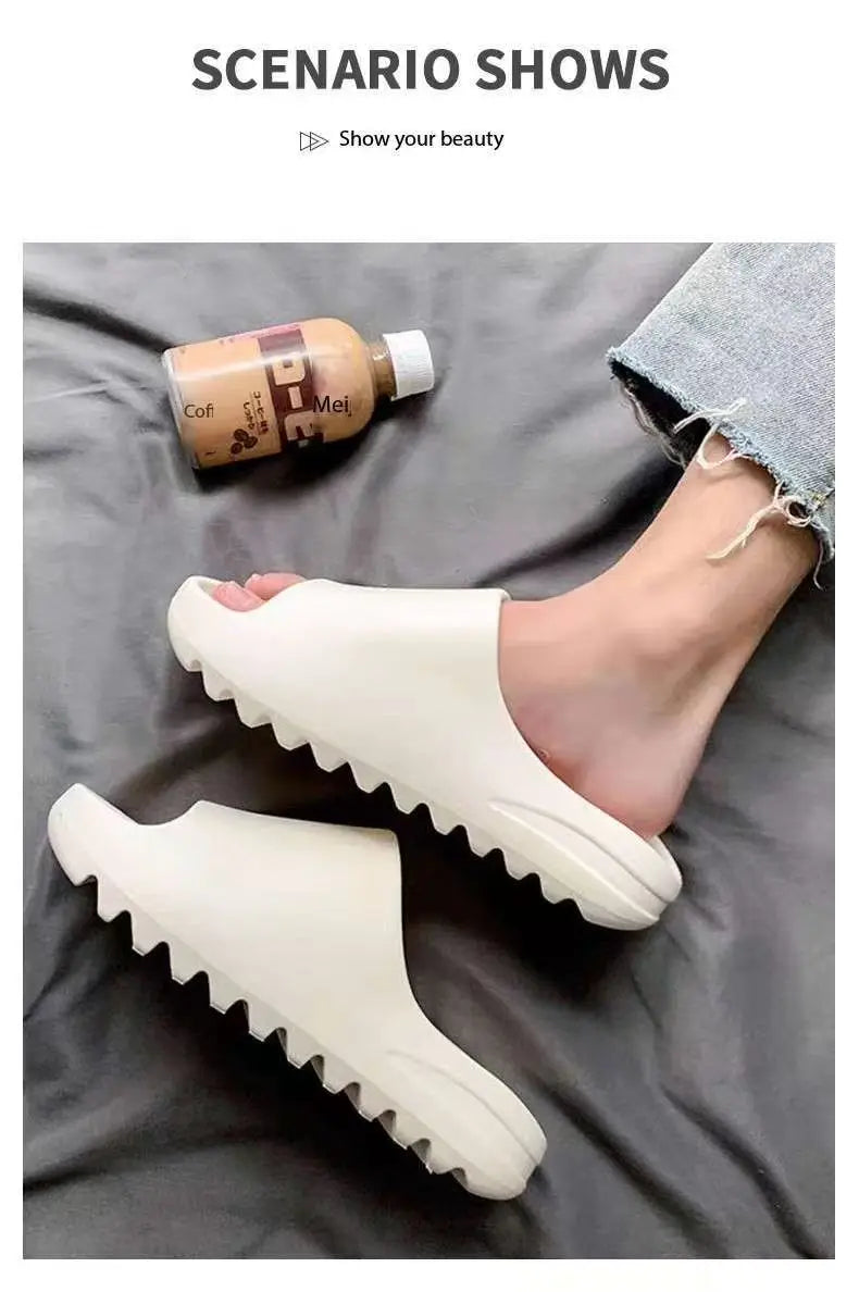 Chinelo anti-derrapante de côco, super confortável