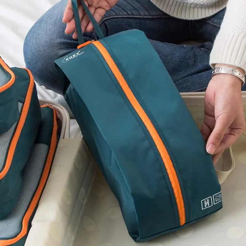 Conjunto de peças organizador de viagem