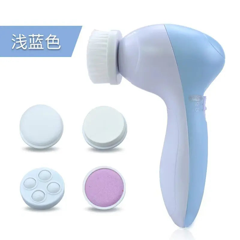 Escova elétrica de limpeza facial. Retira maquiagem, cuidados com a pele