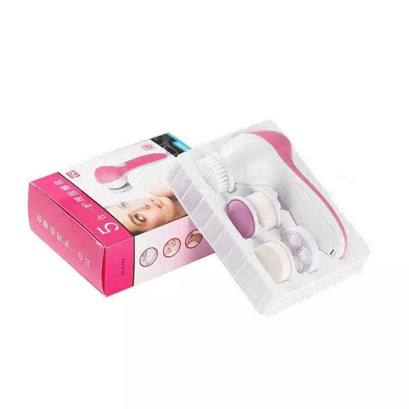 Escova elétrica de limpeza facial. Retira maquiagem, cuidados com a pele