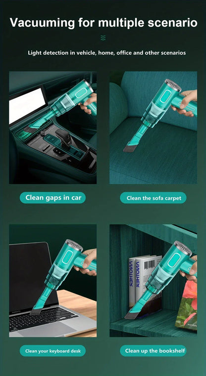 Aspirador de carro portátil sem fio