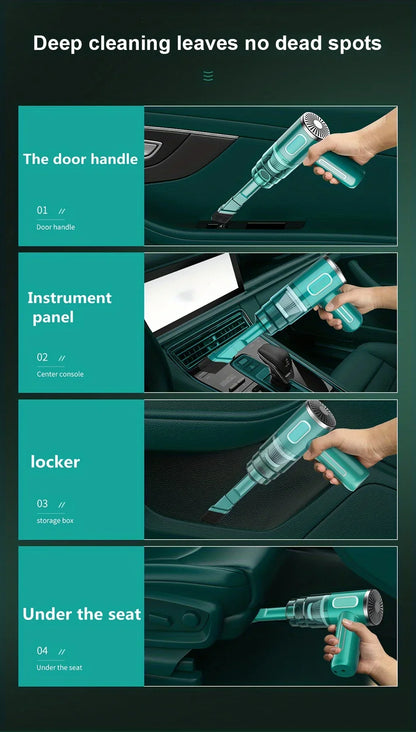 Aspirador de carro portátil sem fio