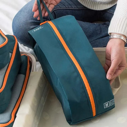 Conjunto de peças organizador de viagem