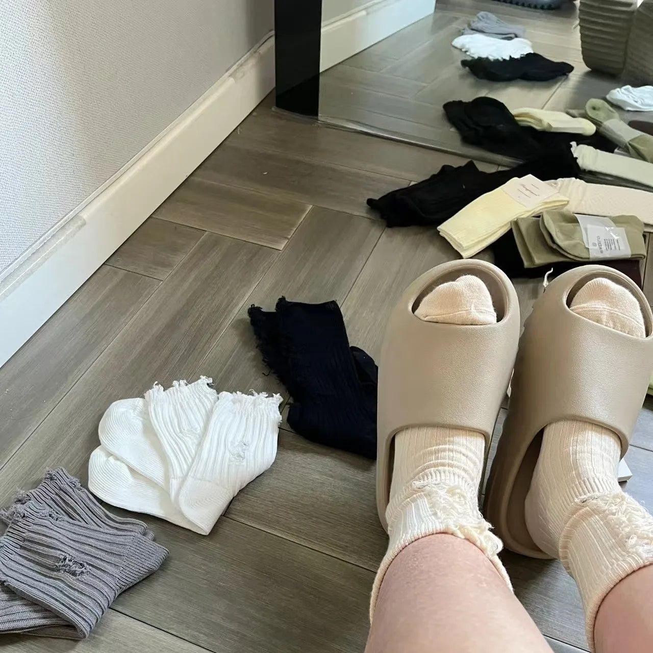Chinelo anti-derrapante de côco, super confortável