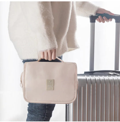 Bolsa de maquiagem para viagem